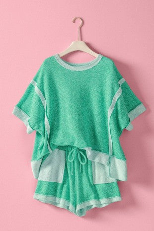 Reesa Terry Tee & Shorts Set