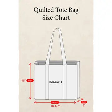 Sammy Quilted Tote.