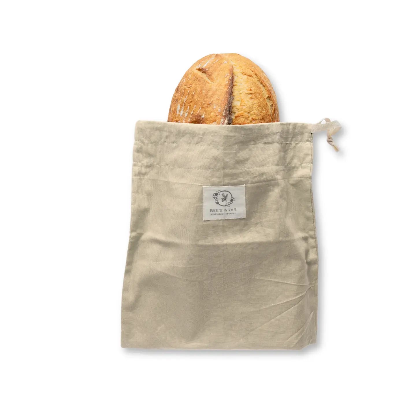 Reusable Beeswax Lined Artisan Bread Bag