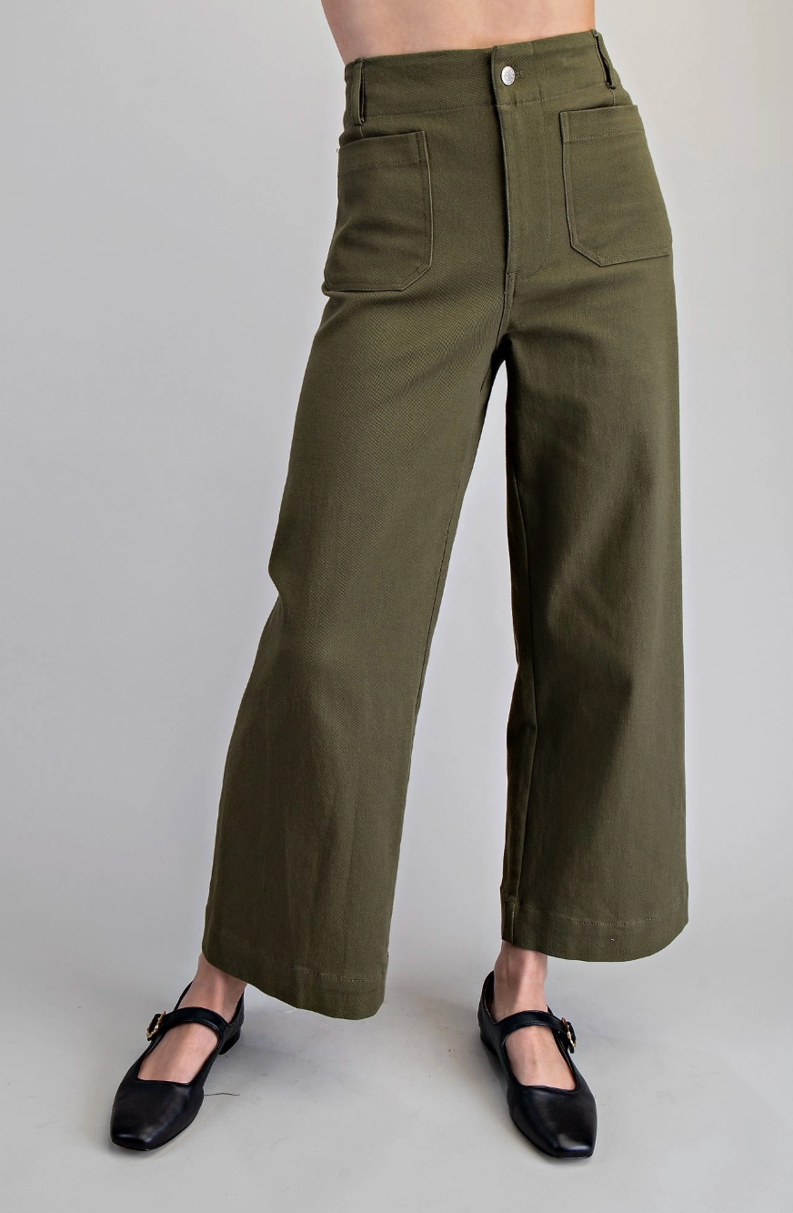 Sailor Soft Wash Denim Wide Leg