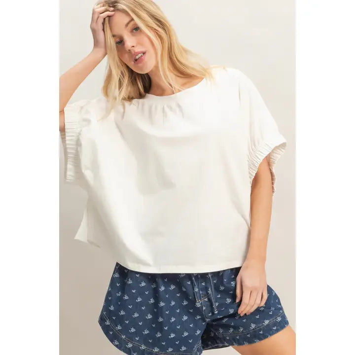 Boxy Basic Oversized Top