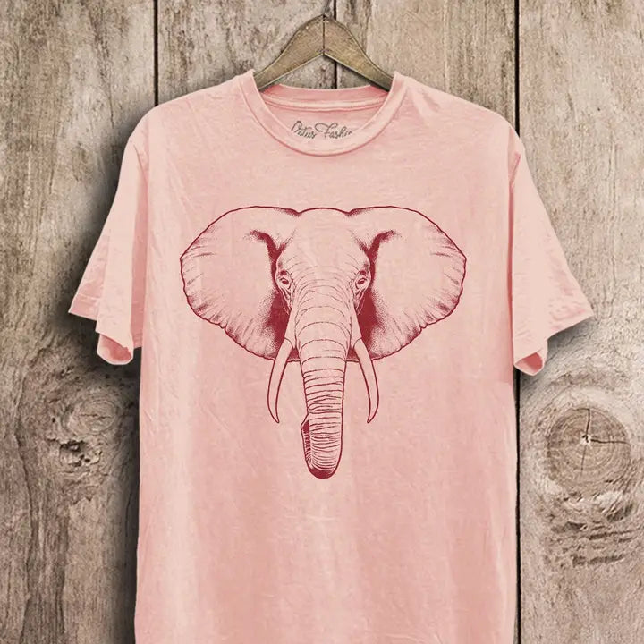 Mineral Wash Pink Big Al Gameday T