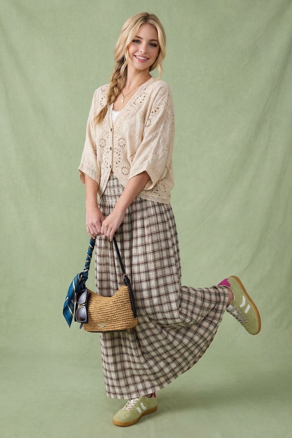 Grace Crochet Duster