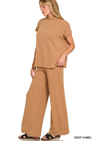 Riley Ribbed Two Piece Set