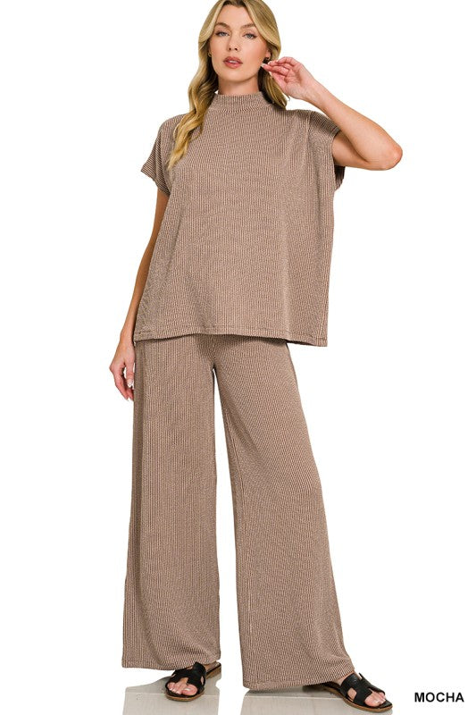 Riley Ribbed Two Piece Set