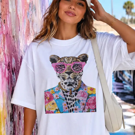 Luxe Leopard Graphic T