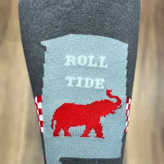 JD Buck Roll Tide Socks