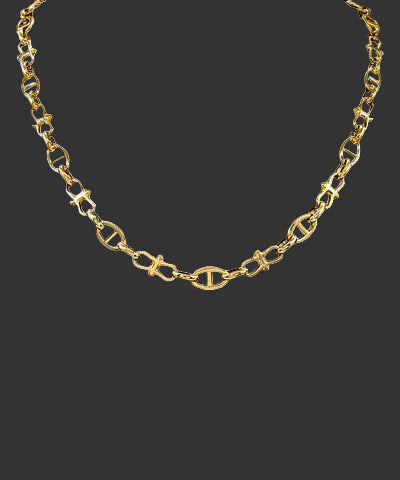 Gold Mariner Chain Necklace