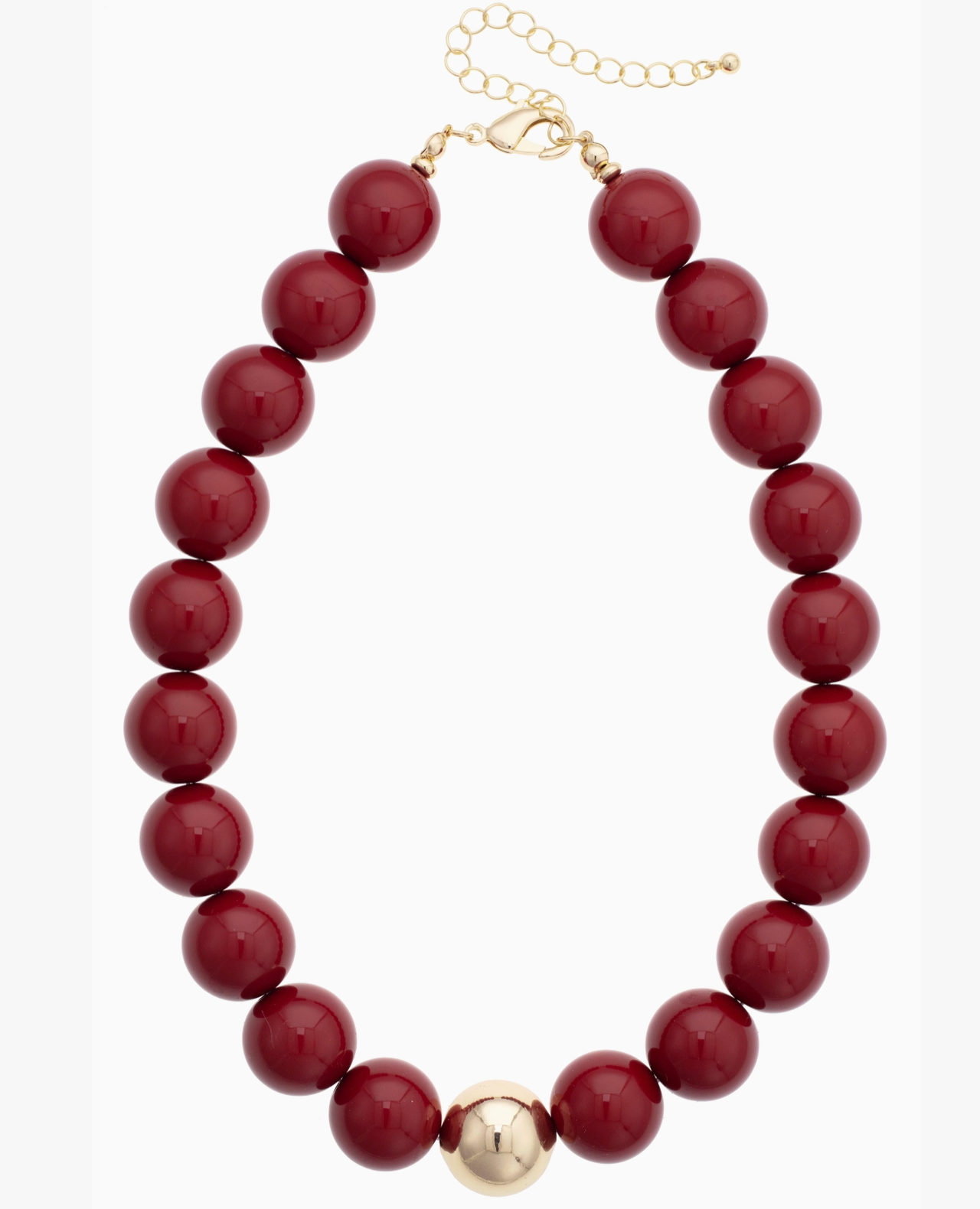 Marjorie Game Day Beaded Necklace