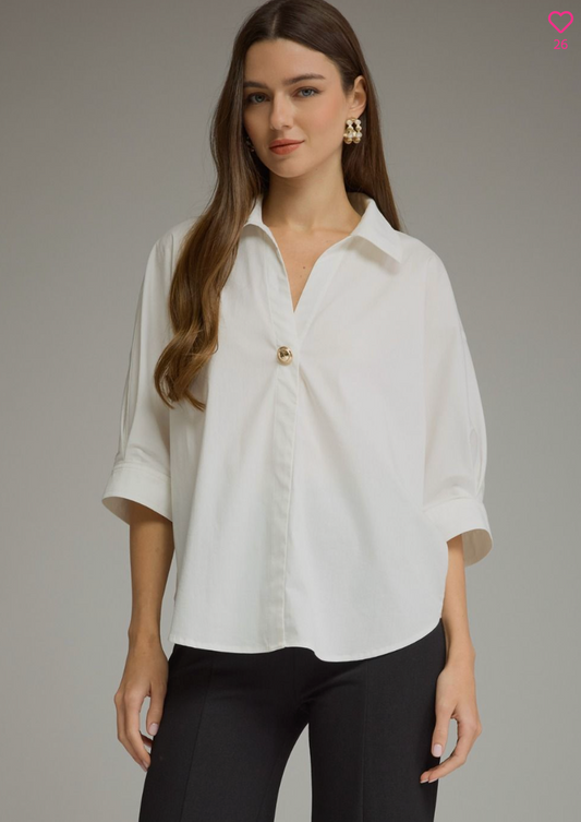 Best Dressed White Blouse