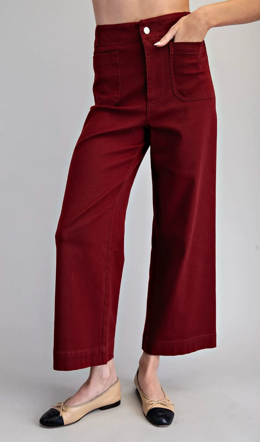 Sailor Soft Wash Denim Wide Leg