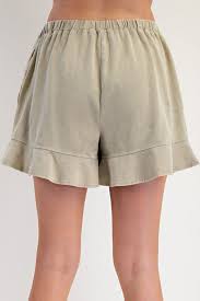 Rainey Ruffle Hem Short