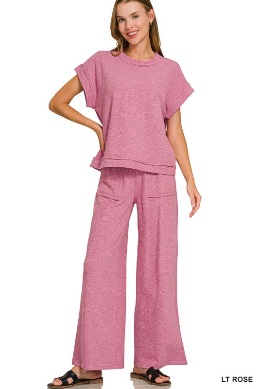 Cotton Washed Slub Set